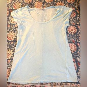 Fresh produce tee, light blue, small